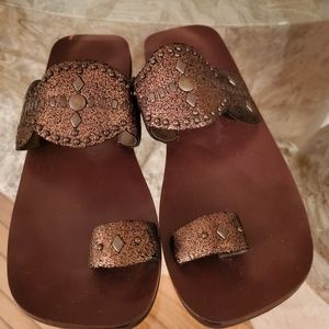 SO Toe Ring Embellished Sandal